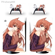 Spice and Wolf PS5 Standard Disc Edition Skin Sticker Decal Cover for PlayStation 5 Console amp; Controller PS5 Skin Sticker Vinyl