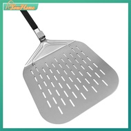 【Fast Delivery】Stainless Steel Pizza Peel with Foldable Handle Pizza Lifter Transfer Tool Non-Stick 