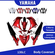 YAMAHA 135LC NEW V2  4 Stroke Body Cover Set Bodyset Body Kit LC135 Coverset LCV2 LC Caver Kaver - B