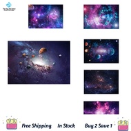 【LK9E】-210cmx150cm Cosmic Planet Starry Night Photography Background Cloth Children's Photo Portrait Birthday Party Decor
