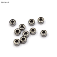 purplen 10pcs 693ZZ Carbon Steel Miniature Bearings 3*8*4mm Double Shielded Bearing EN