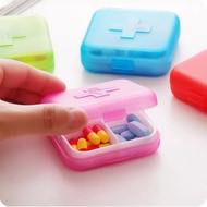 4 Slots Pill Box Portable Pill Cases Travel Dispen Storage Container Medicine Pill Storage Box Organizer