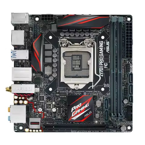 Used Asus Z170I PRO GAMING lDesktop Intel Z170 Z170M DDR4 Motherboard LGA 1151 i7/i5/i3 USB3.0 SATA3