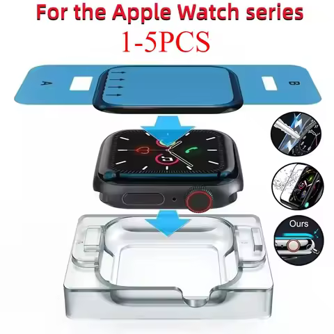 1-5PCS Ceramic film For Apple watch Ultra 8 7 49mm 45mm 41mm Screen protector For Apple watch 6 5 4 