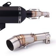 For Motorcycle Exhaust Pipe Honda Forza300 Forza350 Sliding Into Connecting Pipe Exhaust Pipe
