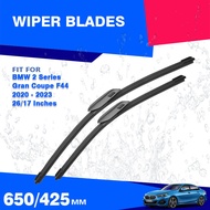 Front Wiper Blades For BMW 2 Series Gran Coupe F44 2020 2021 2022 2023 Windscreen Windshield Window 