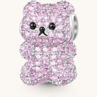 Gnoce Pink Gummy Bear Charm