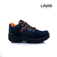 Lavio Bandung Footwear Sepatu safety pria proyek  keren buat gaya ujung besi Lavio Geneva Low