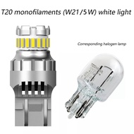{SJDHGW} Xe T20 7440 W21W Canbus đảo ngược W21/5W 7443 Bóng Đèn LED phanh đèn báo rẽ 6500K siêu Sáng