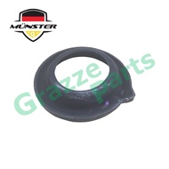 Münster Präzision Technology Coil Spring Rubber Rear Lower 48482-BZ020 for Perodua Myvi Viva Alza My