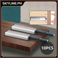 10pcs Magnetic Touch Door Latch Cabinet Door Latch Drawer Push To Open Protector Hardware Tool