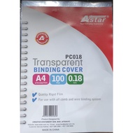 A4 Transparent Binding Sheets Rigid Sheets