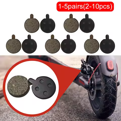 1-5 Pairs Electric Scooter Disc Brake Pads for Xiaomi M365 Pro Kick Scooter Replacement Parts Fricti