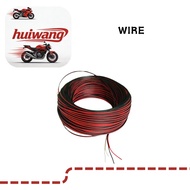 HUIWANG Krx -1Roll Red & white Double Cable Wire 2core soft wire led monitoring 1METER