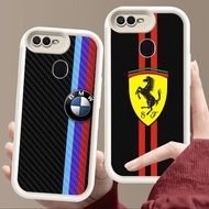 Case for OPPO A12 A5S A1K F5 A12E A7 F9 F7 A3S A5 A12s Pro Soft White E112 Fashion Logo