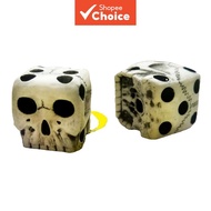 Skeleton Skull Dice Halloween Party Toy Cool Resin 3D Skull Dice for Board Games, The Final Item Gra