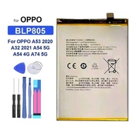 For OPPO A53 2020 A32 2021 A54 5G A54 4G A74 5G BLP805 Battery 5000mAh
