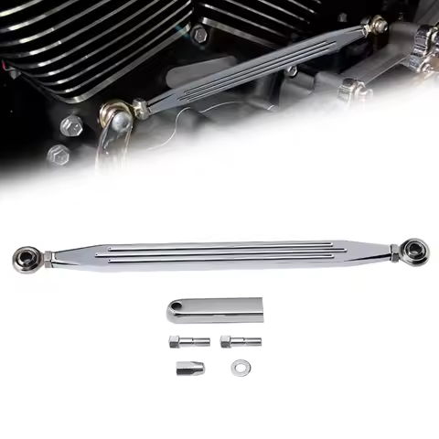 Motorcycle Accessories For Harley Electra Glide Road King Heritage Softail 97-22 Chrome Left Gear Sh