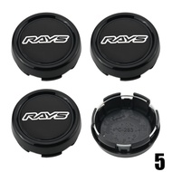 4ตัว ฝาครอบดุมล้อ SSR 79มม ฝาปิดดุมล้อ RAYS ขอบ ENKEI สติ๊กเกอร์ ฝาดุมล้อ ADVAN WORK VS EQUIP KRANZE