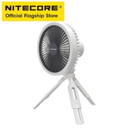 NITECORE NEF10 3-in-1 Camping Electrice Fan USB-C Rechargeable Ceiling Fans 10000mAh Power Bank LED