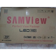 SamView Digital LED TV 32 Inch FHD 1080P