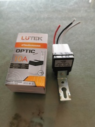 สวิตช์แสงแดด โฟโต้สวิตช์ PHOTO SENSOR SWITCH 10A LUTEK OPTIC SERIES