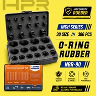NBR-90 Rubber Oring O-ring Box Set INCH AS568 - Karet Seal Anti Bocor - Motor - Mobil - PCP - Sepeda