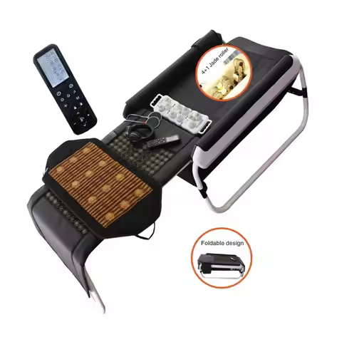 Foldable Korea Spine Body Massager S-Ceragem Master V3 V4 V6 Jade Roller therapy Bed with thermal ja