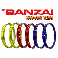 BANZAI JAPAN RIM 1.20x17 (1 PAIR) MOTORCYCLE RIM ALLOY