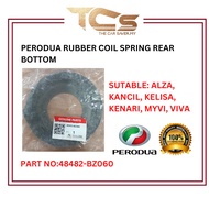 RUBBER COIL SPRING REAR BOTTOM  - PERODUA ALZA, KANCIL, KELISA, KENARI, MYVI, VIVA ~ 48482-BZ060
