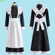 SENKNI Cosplay Dress Party Male Cafe Costume Jujutsu Kaisen Costumes Maid Outfit Woman Waitress Cost