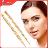 FBSG 1Pc Pure Brass Facial Massage Pen Eye Trigger Point Massage Pen Reflex Therapy Stimulator Acupo
