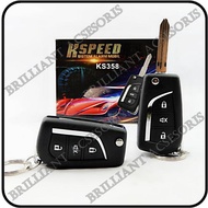 [MODEL TERKINI] Ready Alarm Mobil Universal K-SPEED Remote Kunci -