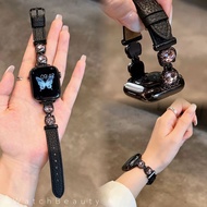 【新品】适用小米手环9pro表带推荐8pro轻奢款女生红米654皮质腕带手表带26.3.13