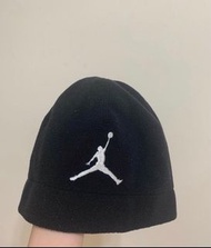Nike air jordan毛帽 黑毛帽