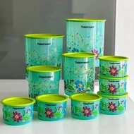 Tupperware Batik One Touch 4.3L / Lucky Blooms 2.4L / 600ml One Touch Topper/ 2L bekas makanan