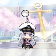 GANTUNGAN Azur lane Encyclopedia Anime Keychain 02 - Keychain - Key Chain - Souvenir - Anime