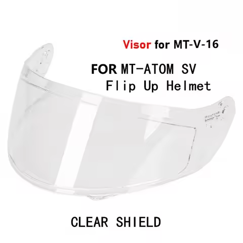 Visor for MT-V-16 ATOM SV Helmet lens for MT Disposter Helmet Library Visor Lens
