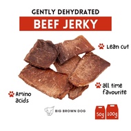 Dehydrated Beef Jerky Treats (Dog Treats, Cat Treats, Pet Treats) by BigBrownDog Big Brown Dog