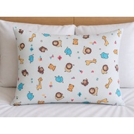 Elephant Lion Motif Sleeping Pillow