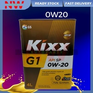 KIXX G1 5W30 / 5W40 / 0W20 FULLY SYNTHENTIC 4 LITER ENGINE OIL