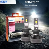 หลอดไฟหน้ารถยนต์ Philips LED 15000lm Ultinon Rally 3590 H4 H7 H8 H11 HB3 HB4 H19 HIR2 H1 แสงสีขาว 65