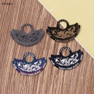 【QUSG】 Zodiac Dragon NH35 Movement Automatic Hammer Rotor Metal Patch Fits 4R35B 4R36 NH35 NH36 Move