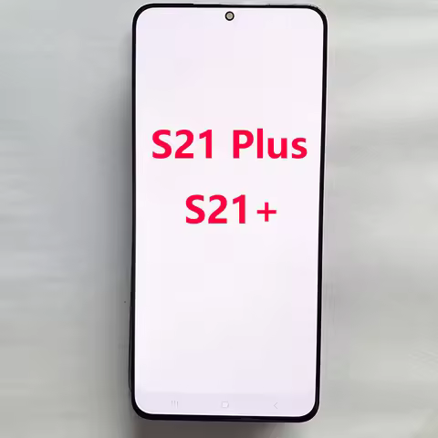 SUPER AMOLED S21+ LCD For Samsung S21 Plus Display Touch Screen With Frame Assembly For S21 Plus G96