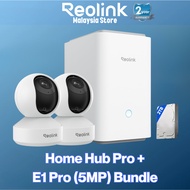 Reolink Home Hub Pro Bundle E1 Pro 5MP Indoor WiFi Camera Baby Crying Detection