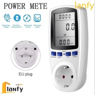 LANFY AC Power Meter, LCD Screen Digital Display Digital LCD Wattmeter, Digital Wattmeter 220V 110V 