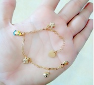 gelang kaki anak perempuan 2-10 tahun
