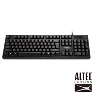 ALTEC LANSING  簡約美學有線鍵盤ALBK6214 黑
