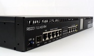 MikroTik RB2011UiAS-RM - 5-Port Gigabit + 5-Port 10/100 Mbps (10 Ports) + 1-Port SFP + 1-Port microU