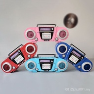 Old-fashioned Tin TV Retro Decorations Nostalgic Radio Shooting Decorations Movie TV Props Recorder 